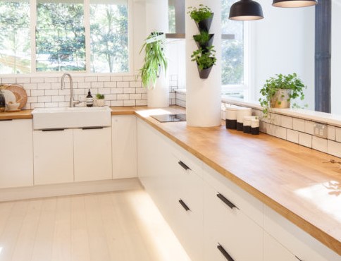 timber benchtop